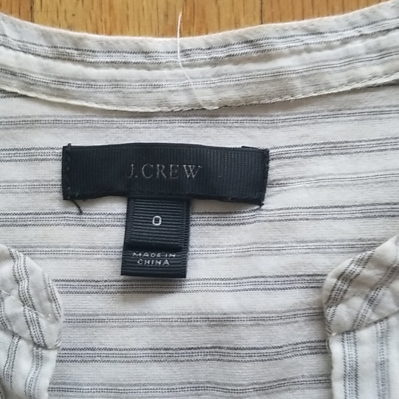 J Crew V-Neck Tunic Shirt - Picture 2 of 7